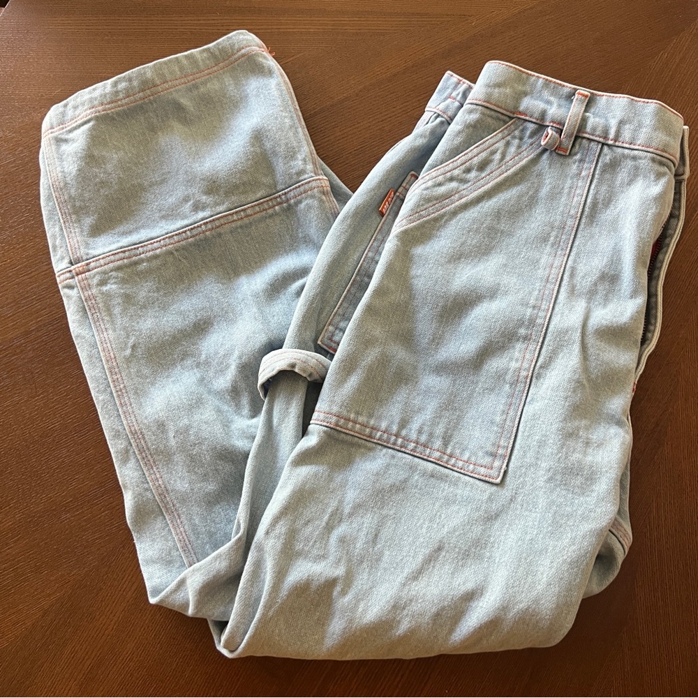 Big Bud Press Carpenter Jeans with Contrast Stitching